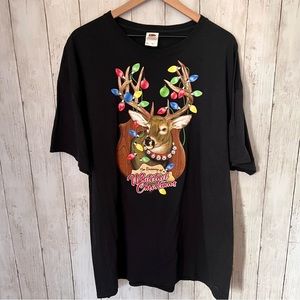 Dreaming of a Whitetail Christmas Deer Tee M4